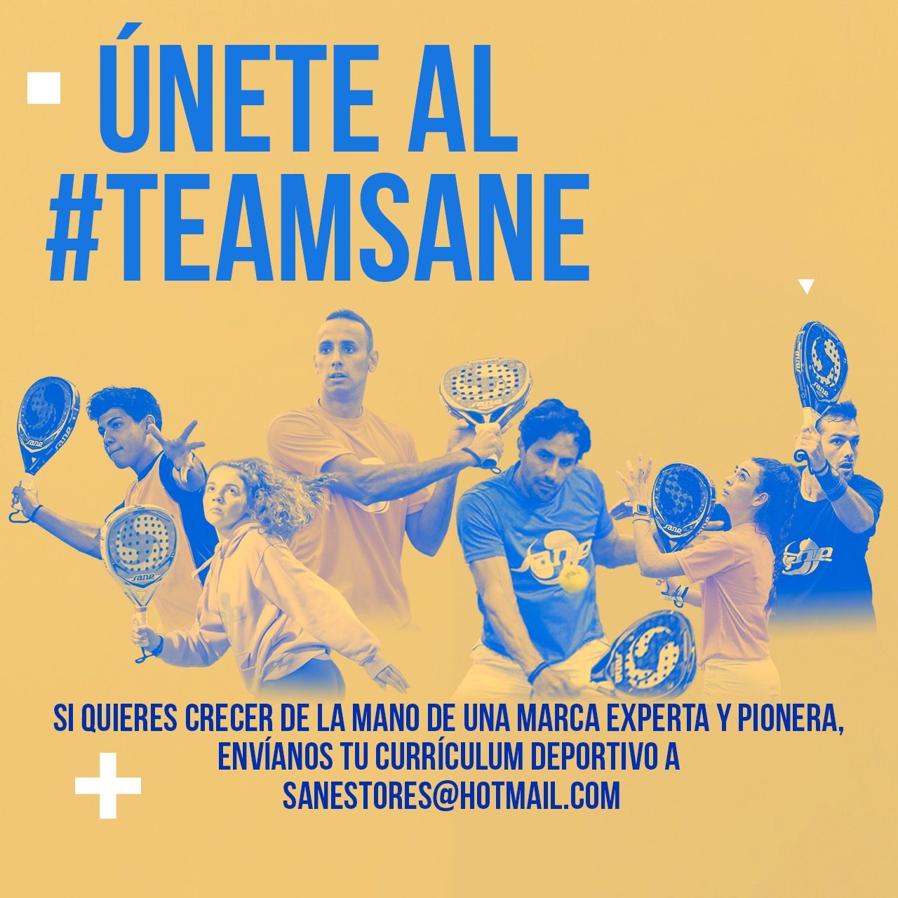 ÚNETE AL TEAM SANE