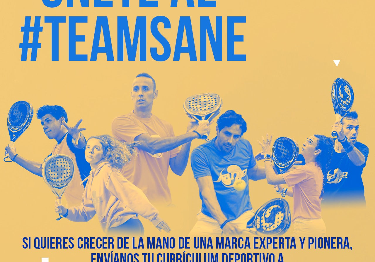 ÚNETE AL TEAM SANE