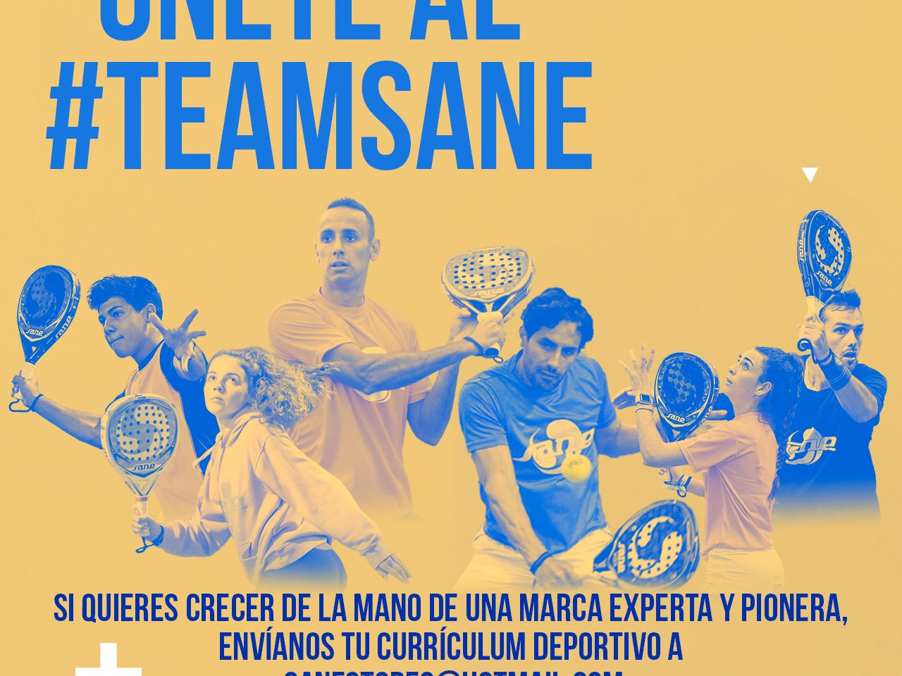 ÚNETE AL TEAM SANE