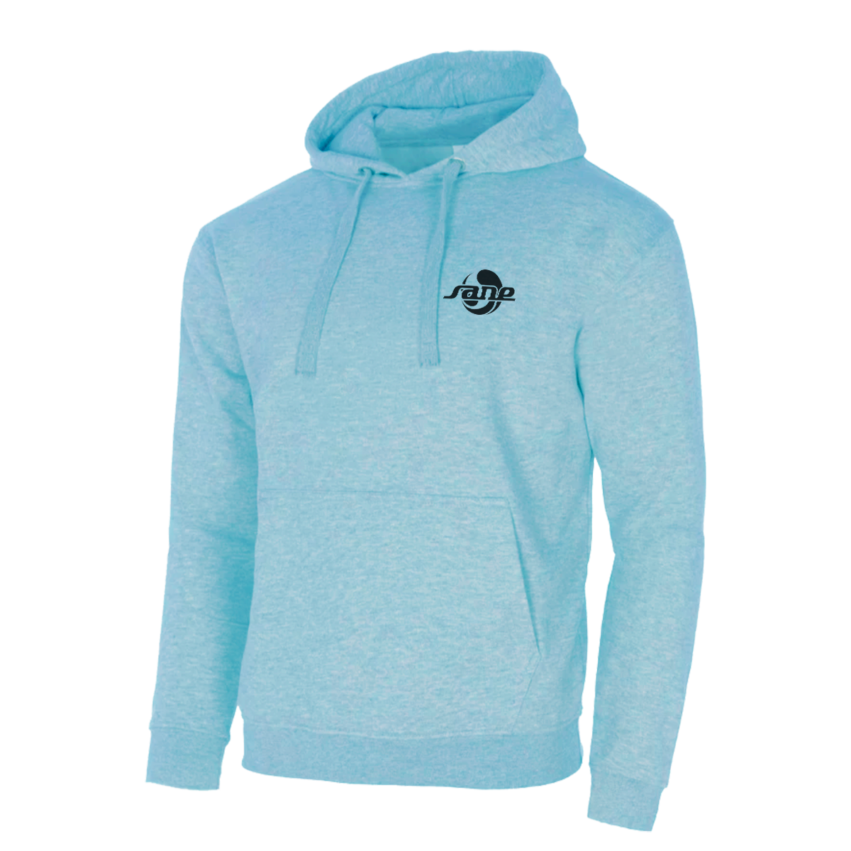 Hoodie SANE Logo Celeste