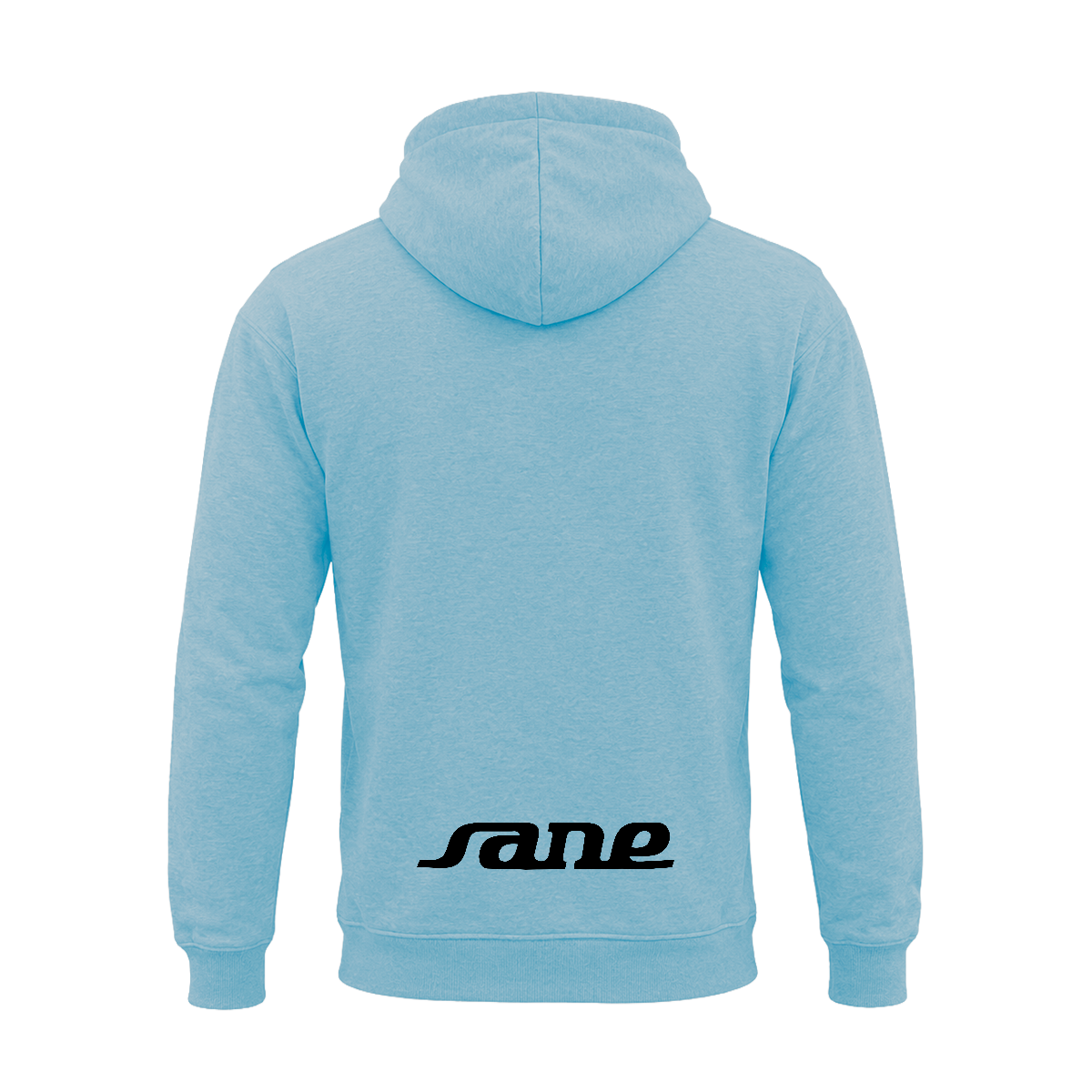 Hoodie SANE Logo Celeste