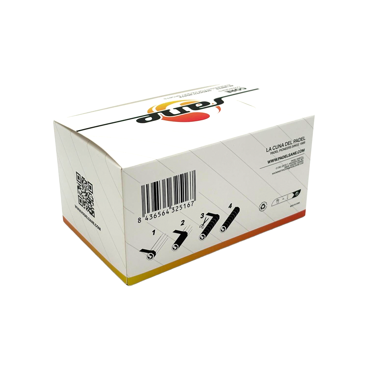 CORE Overgrips White Smooth - x45 uds