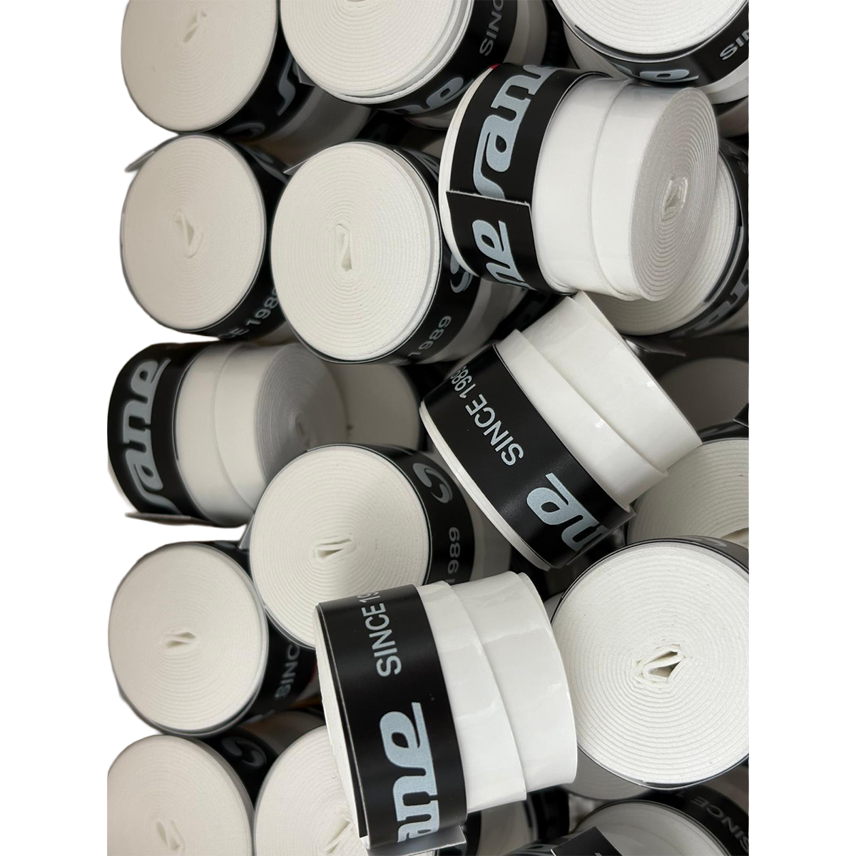 CORE Overgrips White Smooth - x45 uds