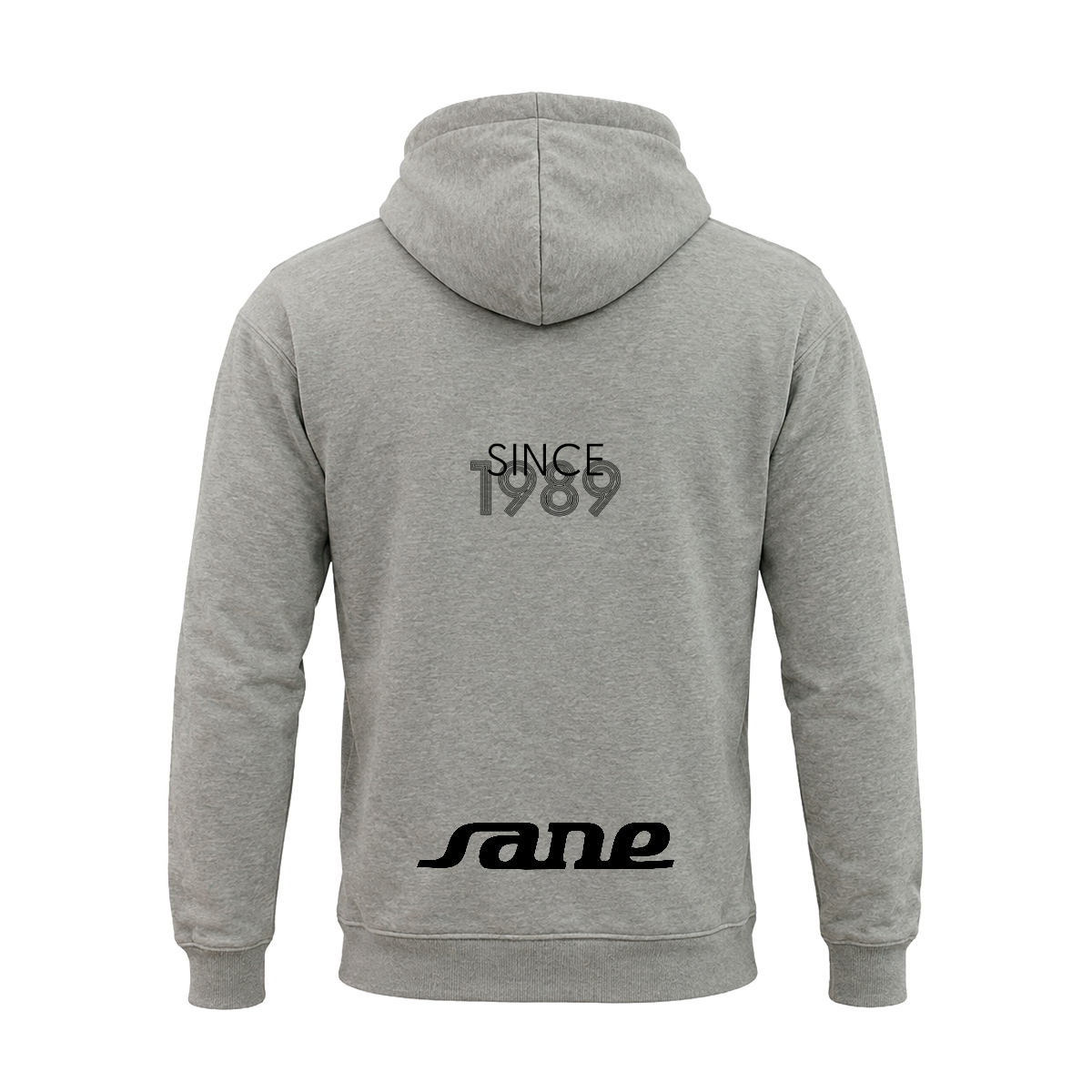 Zipper Hoodie SANE Icon Gris
